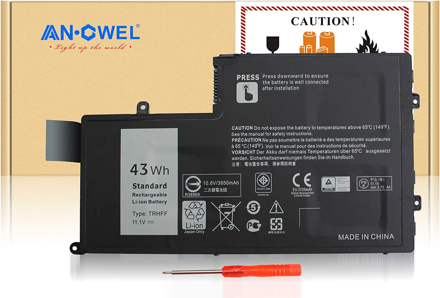 Revive Your Old Laptop with AN·GWEL TRHFF Laptop Battery for Dell Inspiron and Latitude Series