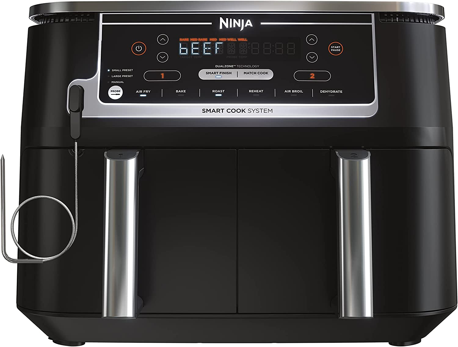 Cook More Efficiently with the Ninja DZ550 Foodi 10 Quart DualZone Smart XL Air Fryer